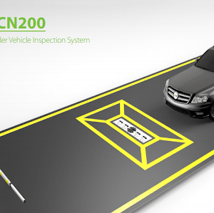 ZKTeco ZK-VSCN200 Permanent Under Vehicle Inspection System