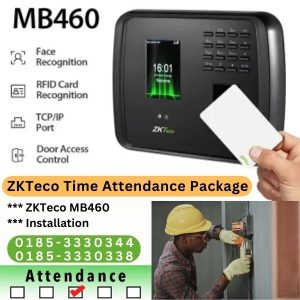 ZKTeco Time Attendance Discount Package With Installation (MB460)
